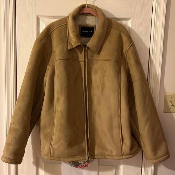 covington suede jacket